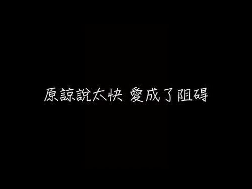 花海 周杰伦 4K高清歌词版