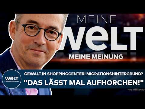 FLEISCHHAUER: Gewalt in Shoppingcenter! Anteil Migrationshintergrund? "Das lässt mal aufhorchen!"