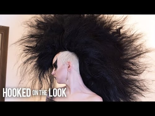 The Goth With The Monster Mohawk | HOOKED ON THE LOOK