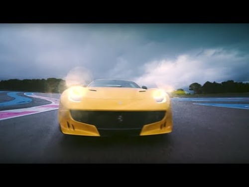 Chris Harris Vs Ferrari F12tdf | Top Gear