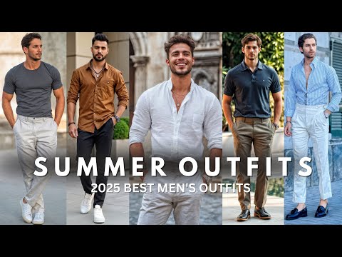 Most Stylish Summer Outfits For Men | Men's Fashion Ideas 2025 | Casual Outfit Ideas