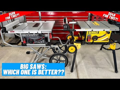 DeWALT DWE7491RS vs. Skilsaw SPT99-11 || Side By Side Comparison