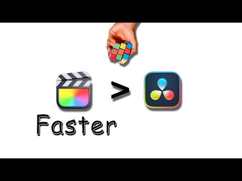 Final Cut is OBJECTIVELY faster than DaVinci Resolve
