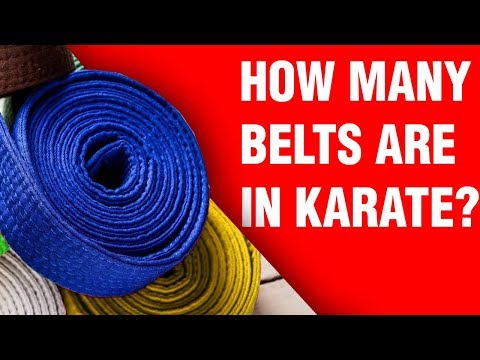 How Many Belts Are In Karate?