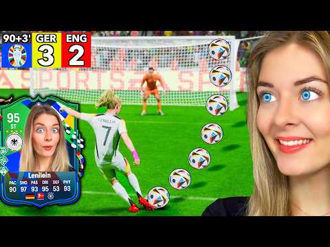Wir haben meine FREUNDIN LENI im EURO 2024 Modus erstellt... 👀⚽️