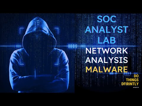 Cybersecurity SOC Analyst Lab - Network Analysis (Malware)