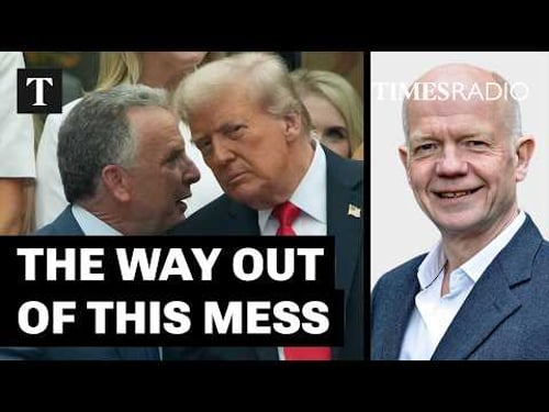 'Trump Knows He’s In A Right Old Mess' With Iran | William Hague