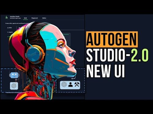 AutoGen Studio UI 2.0: Easiest Way to Create Custom Agents