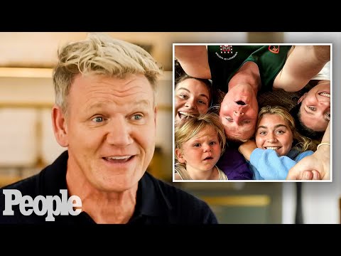 Gordon Ramsay Shares His Happy Home Life & Being a "Softie" as a Dad to 5 Kids | PEOPLE