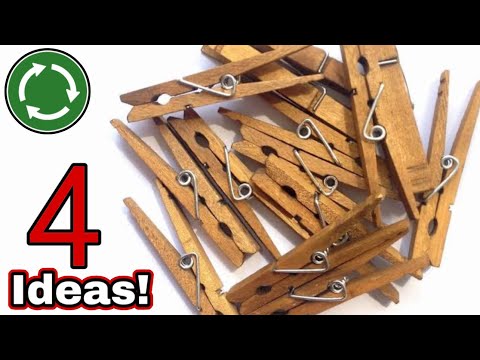 Tahta Mandallar ile 4 Süper Fikir! Diy! Geri Dönüşüm!