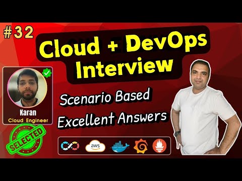 Excellent Cloud DevOps Engineer Interview | Scenario Based | AWS, CICD, Docker, Prometheus, Grafana