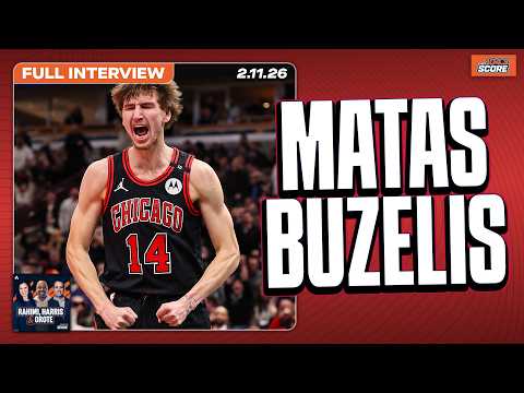 Matas Buzelis talks Rising Stars, Bulls' direction, dinner plans with Caleb Williams & Connor Bedard