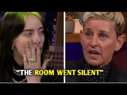 Billie Eilish STUNS Ellen DeGeneres LIVE — The Studio Freezes