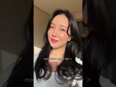 The only hack you need for shiny silky hair! 🌹💐