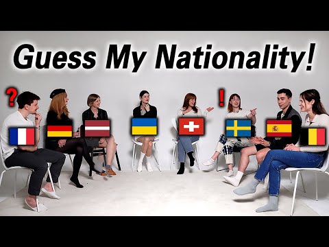 8 Europeans Guess Each Others' Nationality!! (What country I'm From?)