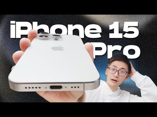 Switching to USB-C, does it matter? iPhone 15 Pro Series Hands-On Review