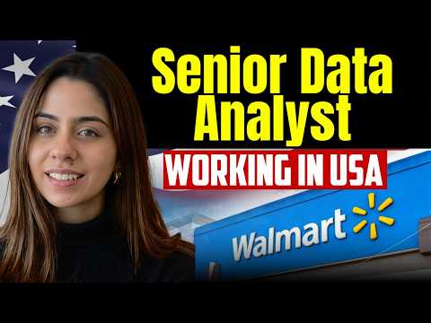 How She became Senior Data Analyst at Walmart in USA π²