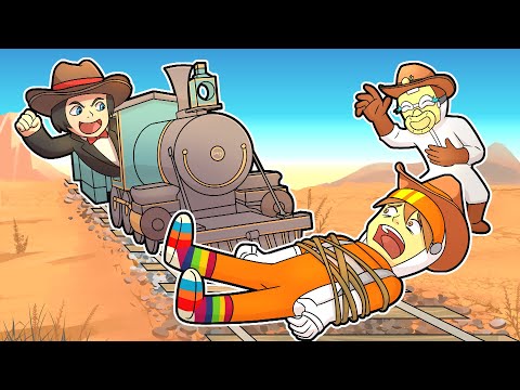 3 idiots play a cowboy game (Red Dead Redemption)