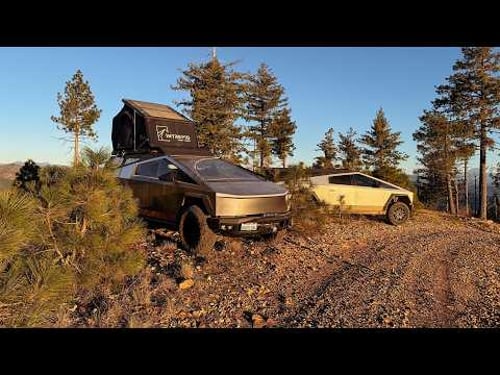 RAW Cybertruck Off-Road Camping