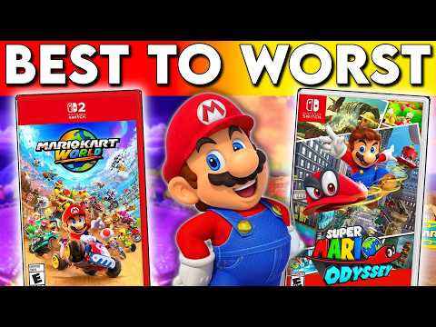Ranking EVERY Single Mario Game On Switch 1 & 2 (2025 Edition)