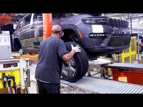 How Jeep & Dodge Build SUVs | 2026 Grand Cherokee & Durango Factory Tour (USA)
