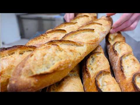 How to make French baguette? French baker's secret recipe〈 Boulangerie ANTONE 〉