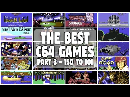 The BEST C64 Games Part 3 - The Commodore Strikes Back!
