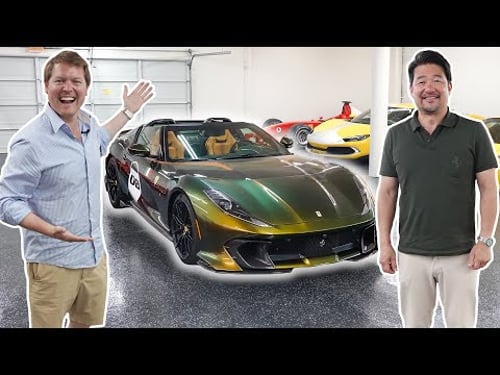 David Lee BOUGHT the FIRST New Ferrari 812 Competizione A in the US!