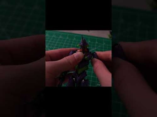 Building the Evangelion Unit-01 RG Model 🔨