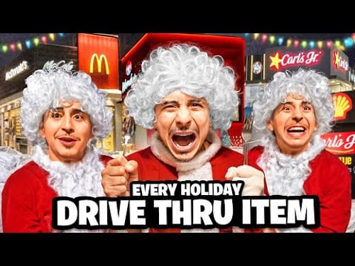 Trying Every Holiday Fast Food Item *NASTY AF*