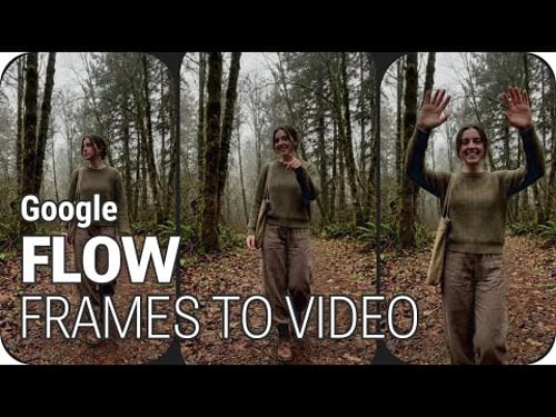 Google Flow: How to use Frames to Video feature