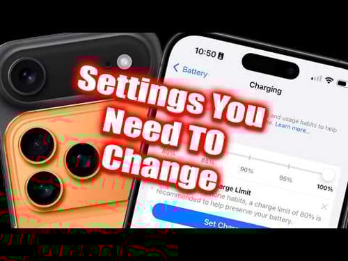 10 iPhone 17 Settings to Change Now (Air, Pro, Pro Max)