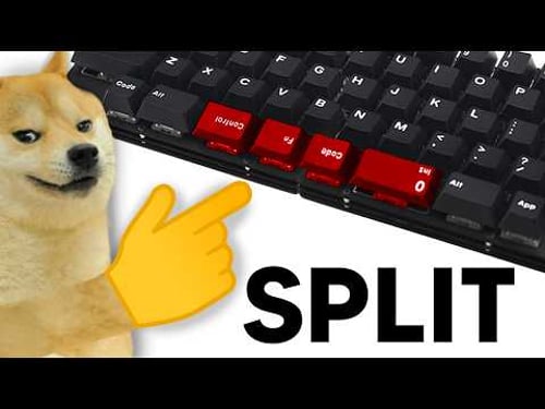 I Used a Split Spacebar Keyboard for 30 Days