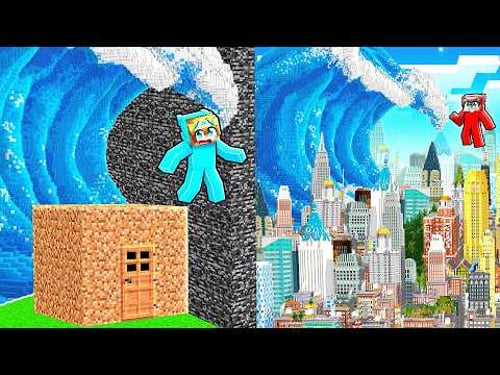 10 Seconds vs 1 Hour TSUNAMI Build Challenge!