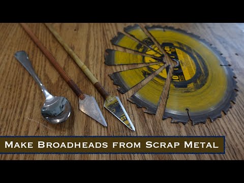 The Art of Arrow Making - Broadheads (Chapter 6)