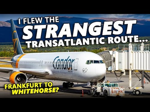 I Flew The STRANGEST Transatlantic Route...