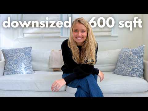We Downsized! Minimalist Home Tour After Moving In