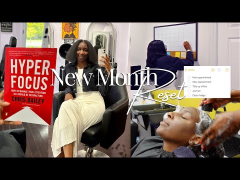 November Reset ๐ Focusing On DISCIPLINE NOT MOTIVATION, Hair Appointment, Office Set Up