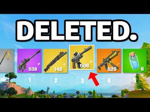 fortnite is going to delete this.
