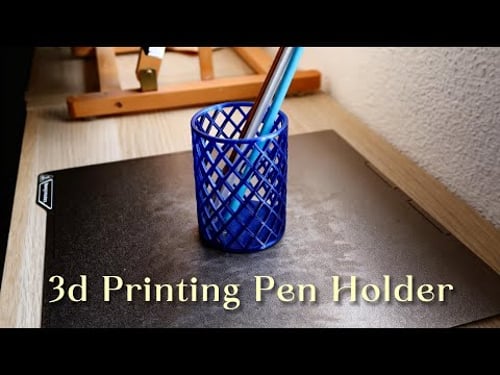 3d printing a pen holder ๐๏ธ : 8.8/10
