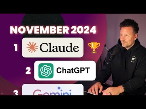 ChatGPT vs Claude vs Gemini — Real-World Test Results (November, 2024)