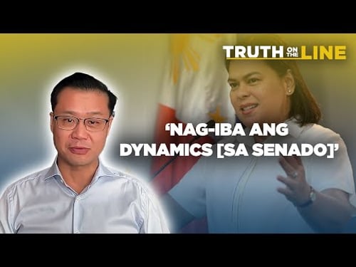 Gatchalian on impeachment complaint VS Sara: It really boils down to evidence | Truth On The Line