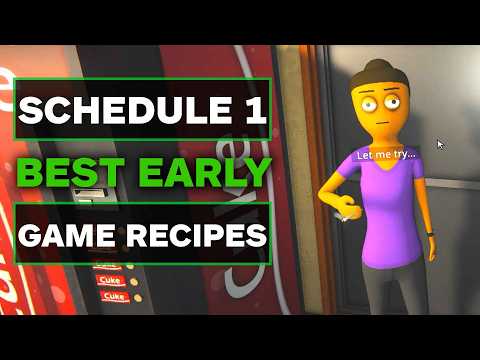 The Best Schedule 1 Mixing Recipes Early On and My Review So Far