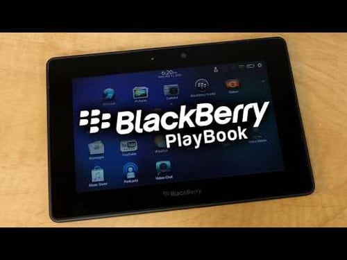 BlackBerry's Terrible Tablet from 2011