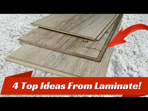 4 TOP IDEAS From Laminate! Anyone Can Do It!