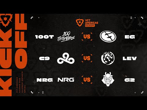 100T x EG | C9 x LEV | NRG x G2 | VCT Americas Kickoff | Semana 4 - Dia 2