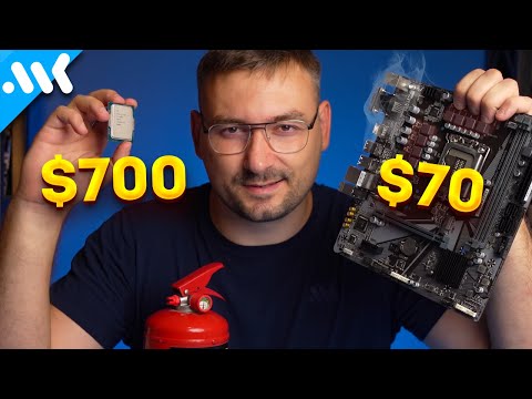 Сжигаем H610 | 14900K на дешёвой плате | Радиаторы и ЭЧОЧ v2