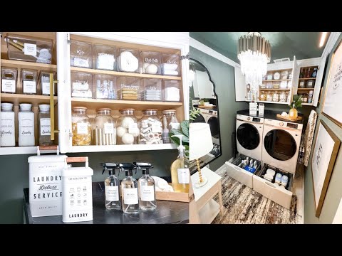 ULTIMATE LAUNDRY ROOM ORGANIZATION | DIY Budget Laundry Room Makeover | DIY Home Projects