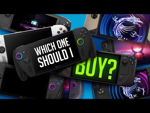 Handheld Gaming PC Buyer's Guide - Steam Deck vs ROG Ally vs Legion Go 2
