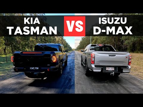 Drag Race: 2026 Kia Tasman vs Isuzu D-Max – 0-100 & comparison